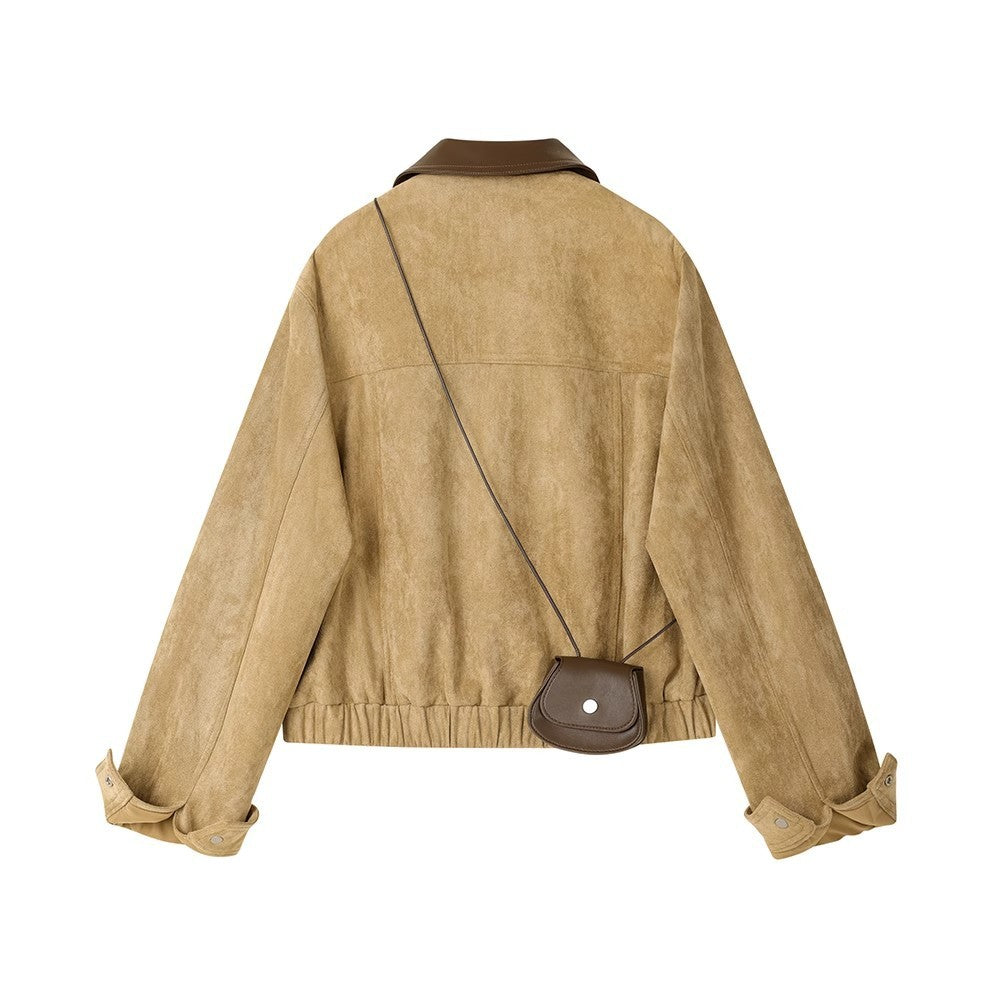 Women's Retro Loose Fit Short Jacket