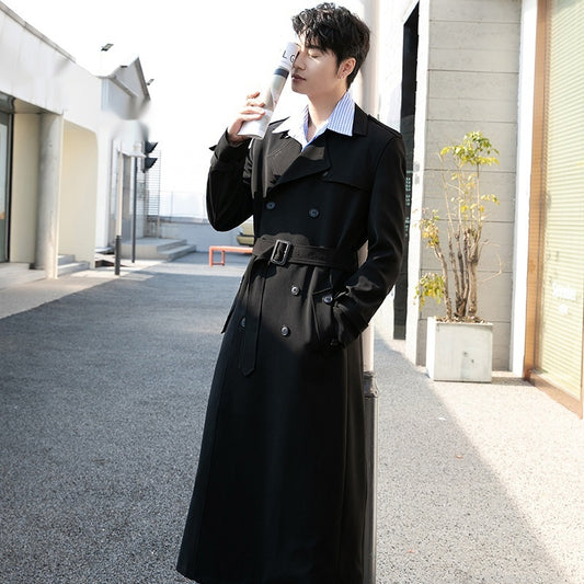 Men's Long Windbreaker Jacket | Slim Fit Lightweight Outerwear