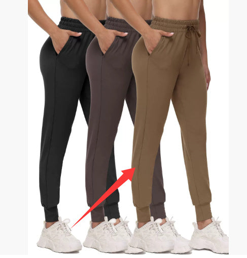 Women's High Waist Tapered Leisure Yoga Pants