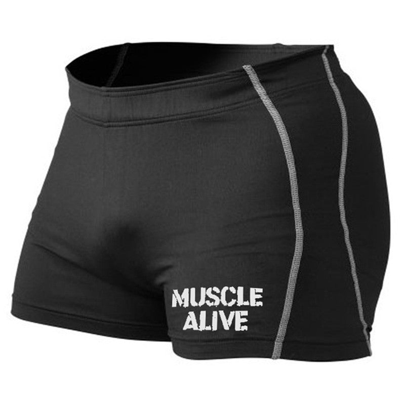 Men’s Tight Gym Shorts for Bodybuilding