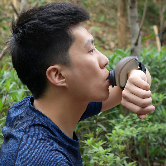 HydroRun Wrist Water Bottle | Portable Sports Flask