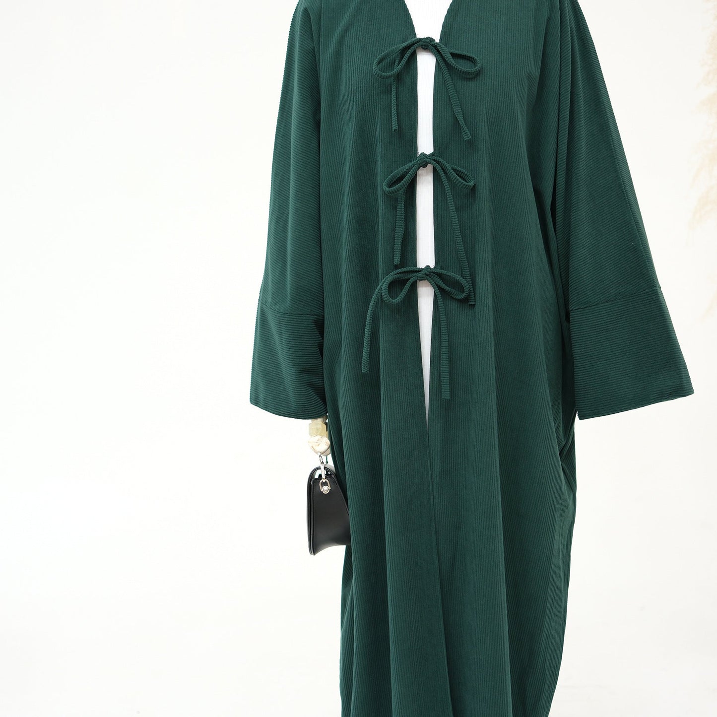 Women's Casual Lace-Up Cardigan Robe