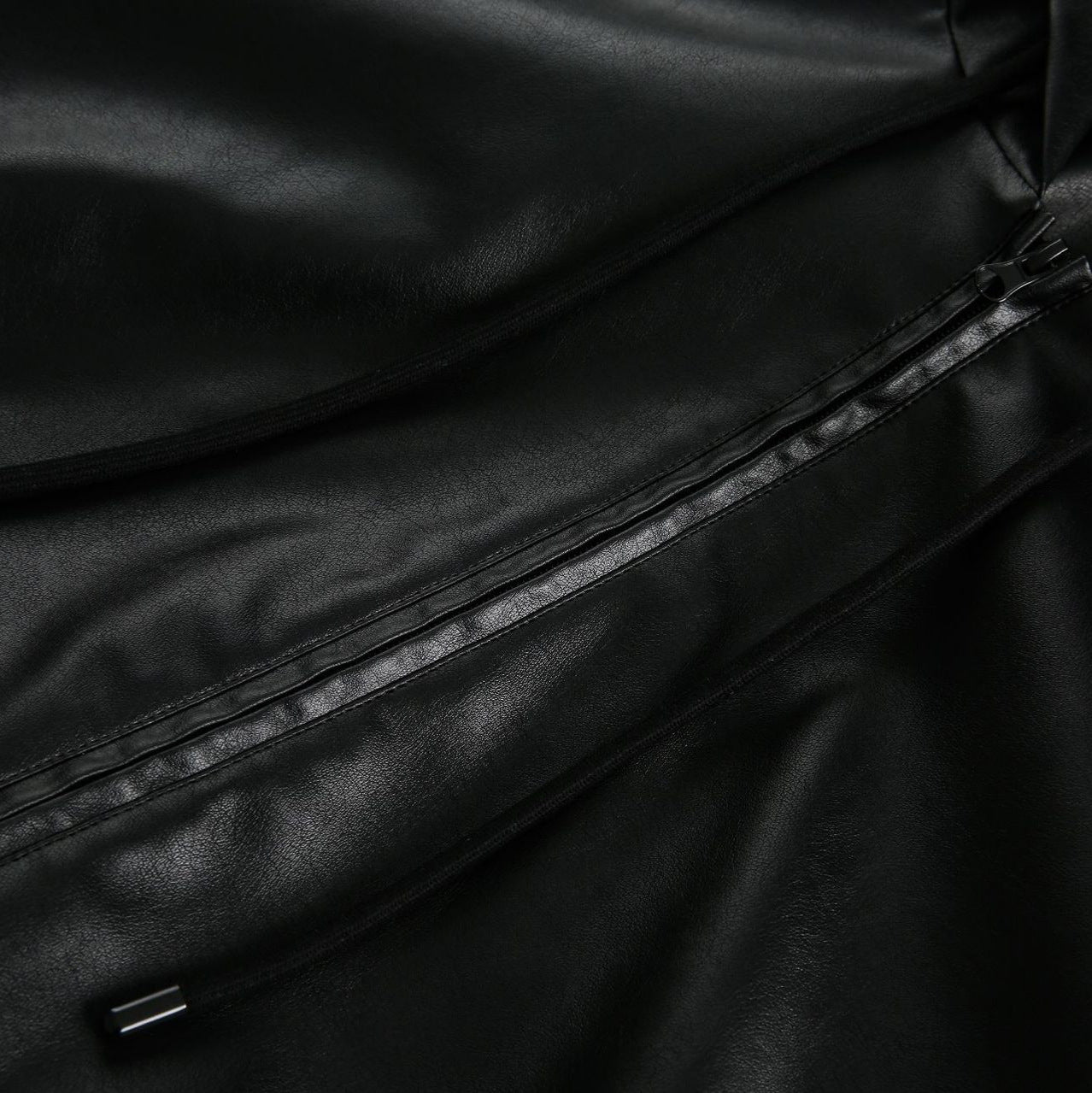 Men's Simple Retro Hooded Leather Coat | Casual American Style Jacket