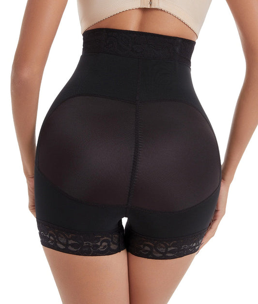 Women’s Faja Body Shaper Shorts – Tummy Control & Hip Lift with Zipper