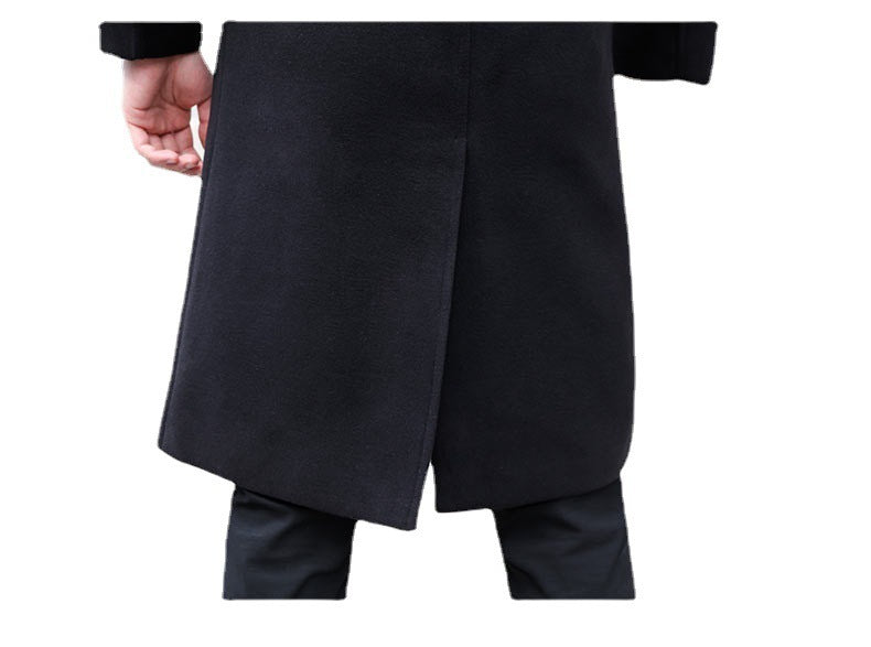 Men's Slim-Fit Wool Coat | New Autumn & Winter Business Topcoat