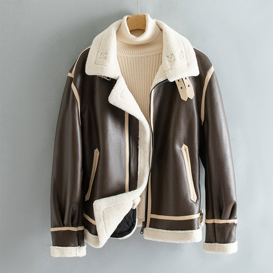 Casual Lapel Jacket | Fleece-Lined Thickened Thermal Winter Coat