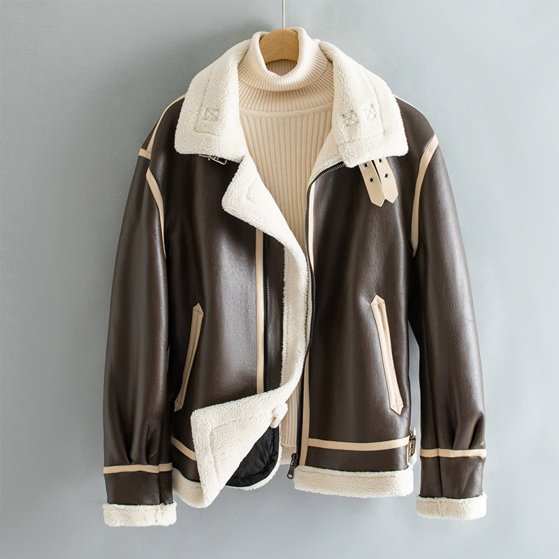 Casual Lapel Jacket | Fleece-Lined Thickened Thermal Winter Coat