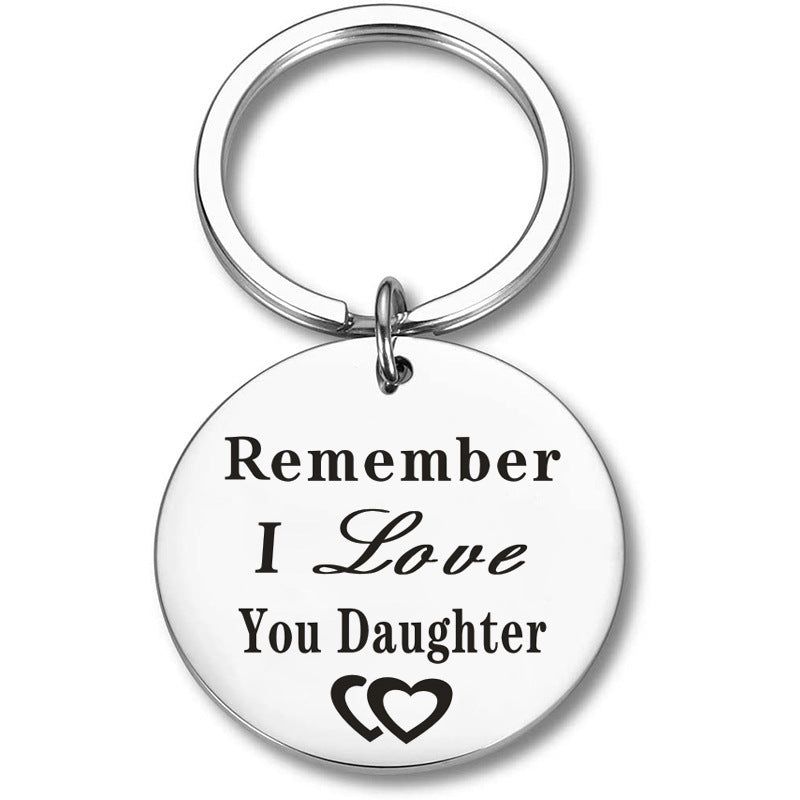 Stainless Steel Keychain | Elegant Thanksgiving Gift Accessory