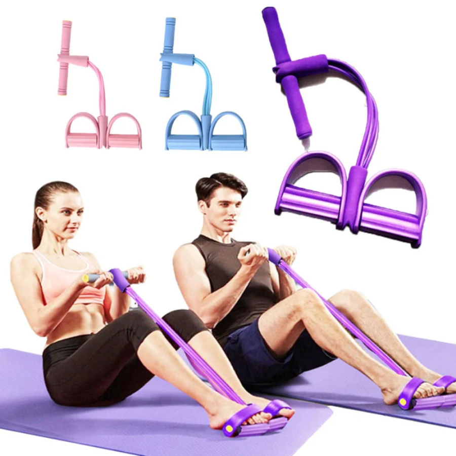 Multifunctional Pedal Resistance Elastic Sit-up Bands