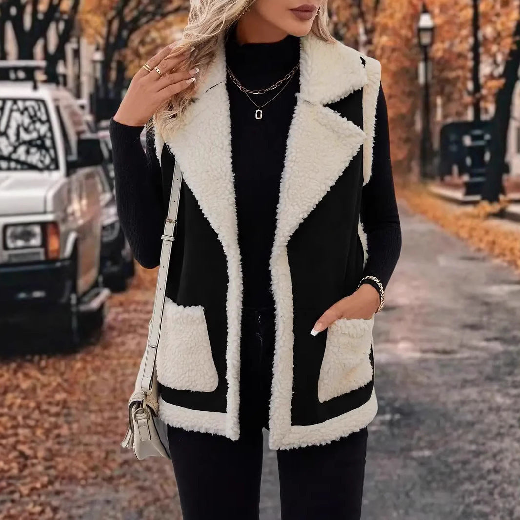 Women's Small Thick Sleeveless Vest