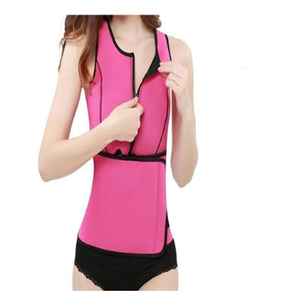 Rubber Waist Sculpting Sports Waistcoat