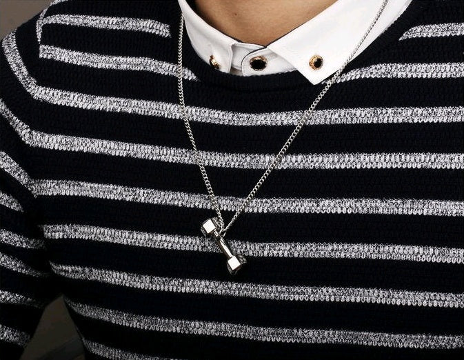 Domineering Dumbbell Pendant | Men’s & Women’s Fitness Accessory