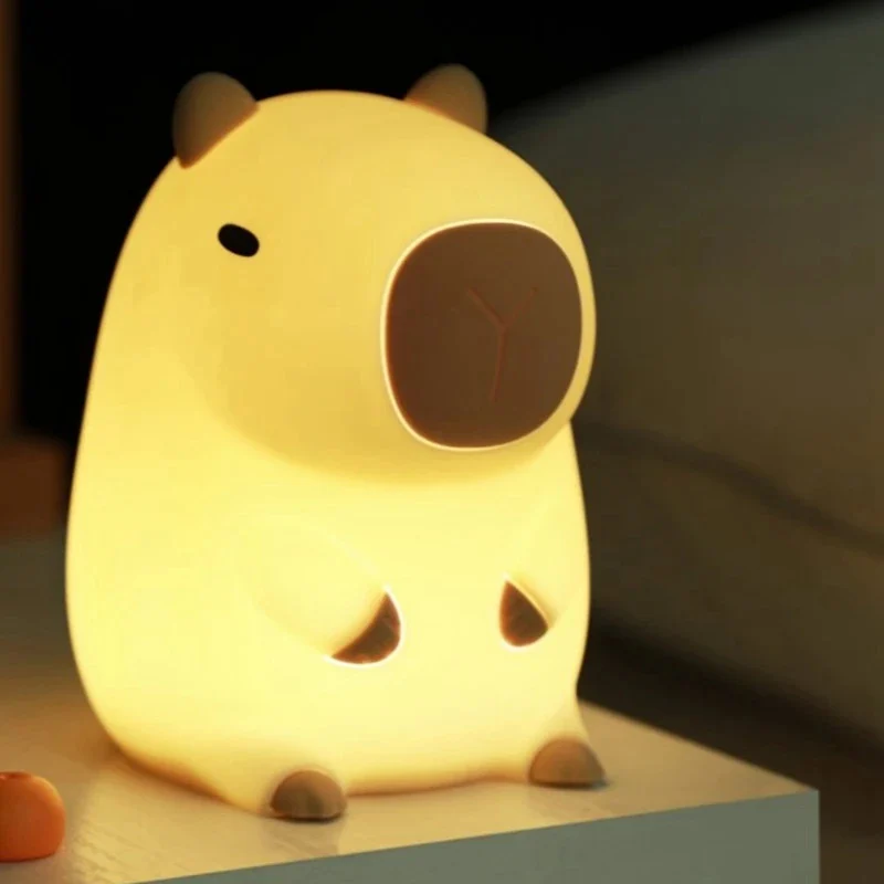 Cute Capybara LED Night Light
