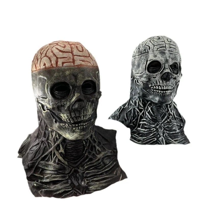 Full Head Skeleton Halloween Mask