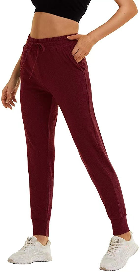 Women's High Waist Tapered Leisure Yoga Pants
