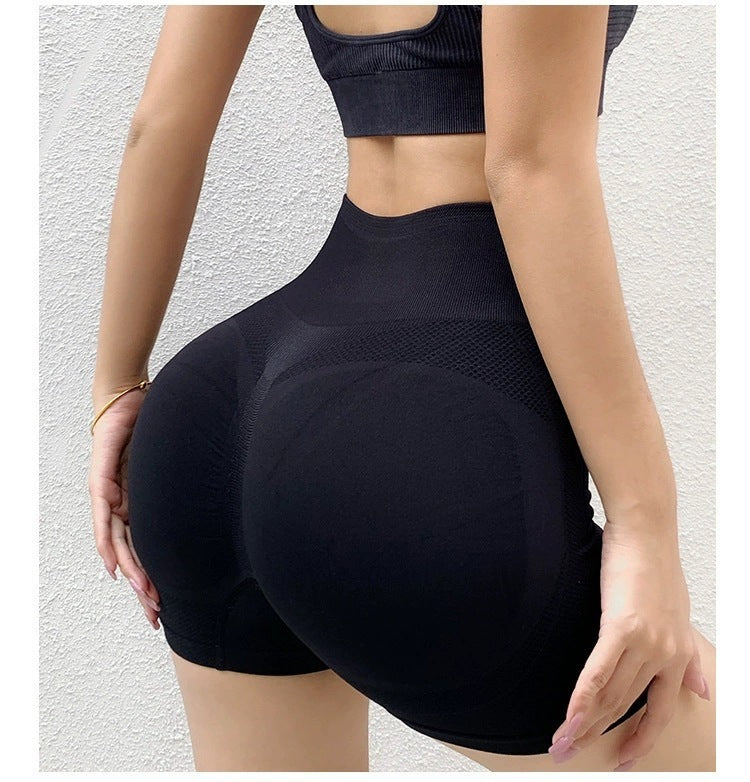 Women's Seamless Butt Lifting Yoga Shorts – Gym Fitness Leggings