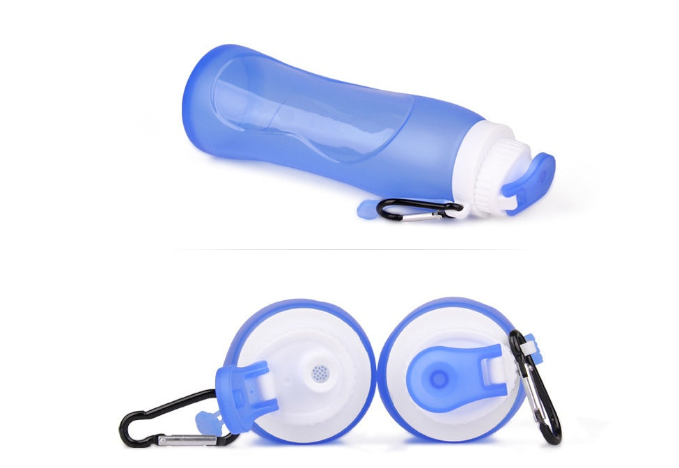 Foldable & Fearless: The Silicone Sports Bottle