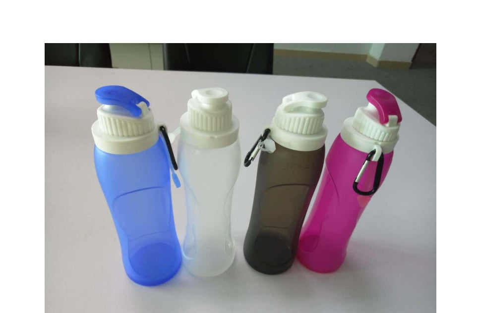 Foldable & Fearless: The Silicone Sports Bottle