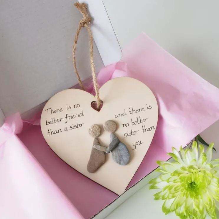 Wooden Heart Decoration | Handmade Thanksgiving Gift