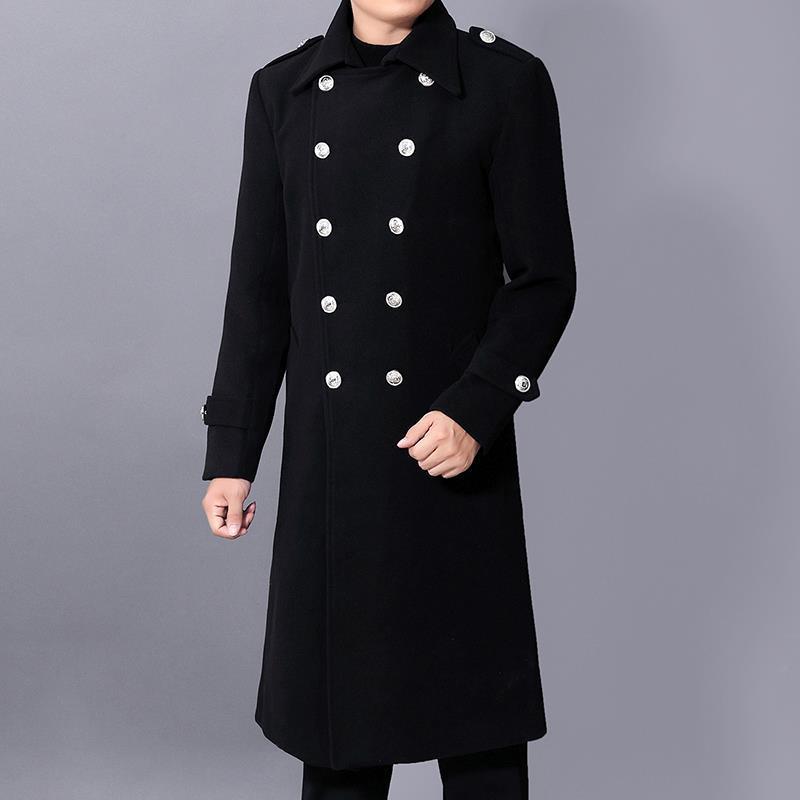 Men's Slim-Fit Wool Coat | New Autumn & Winter Business Topcoat