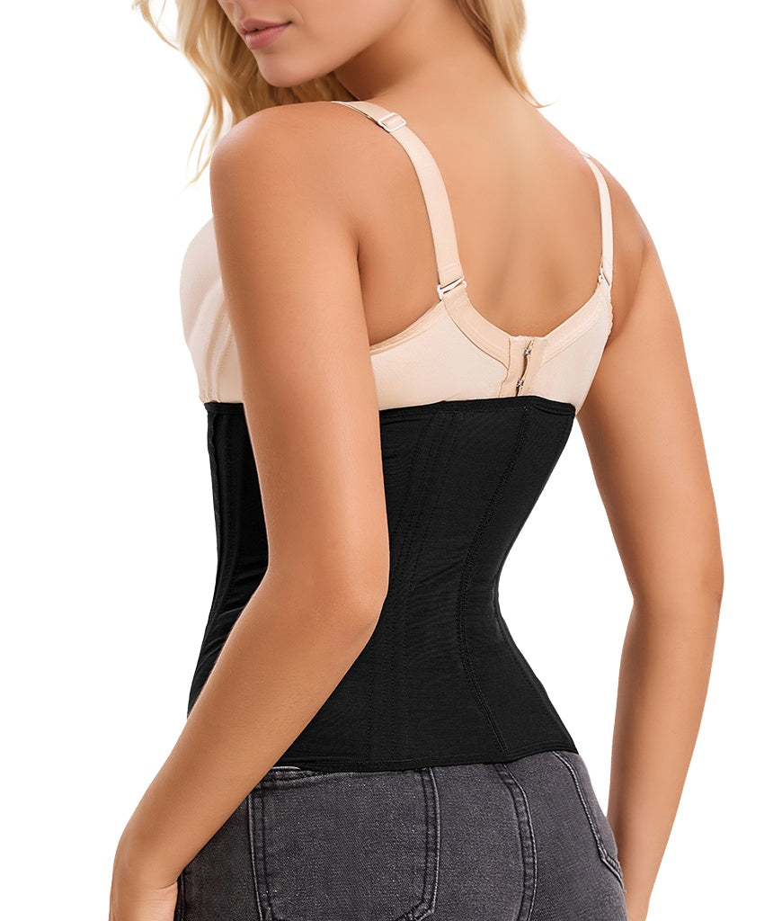 Women’s Strapless Waist Mesh Trainer – Colombian Faja Corset Shapewear