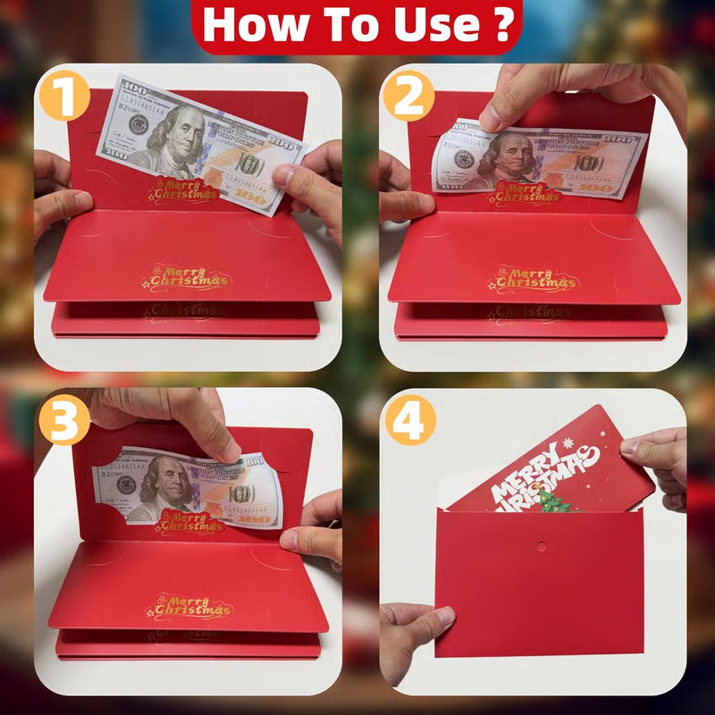 Christmas Cash Gift Envelope– A creative way to give cash this Christmas!