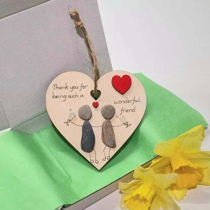 Wooden Heart Decoration | Handmade Thanksgiving Gift