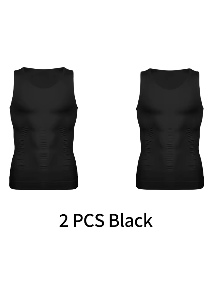 Men's Slimming Compression Vest – Tummy Shaper
