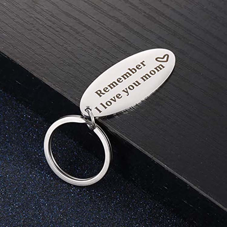 Stainless Steel Keychain | Elegant Thanksgiving Gift Accessory