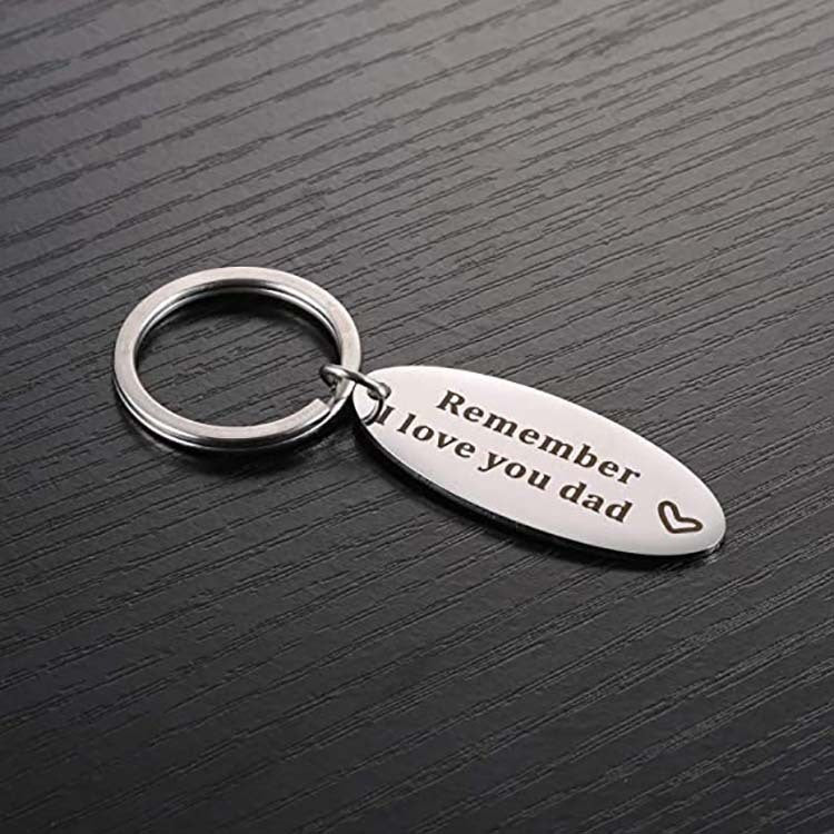 Stainless Steel Keychain | Elegant Thanksgiving Gift Accessory