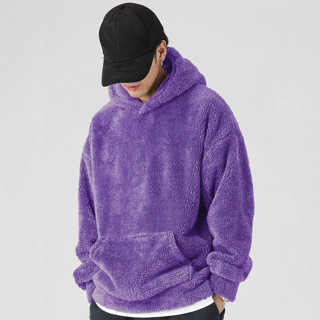 Men's Loose Fit Hooded Sweater | Autumn/Winter Fashion Brand Pullover