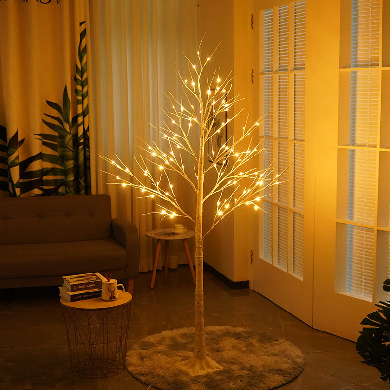 LED Thanksgiving Birch Lamp | Indoor Landscape Home Decoration