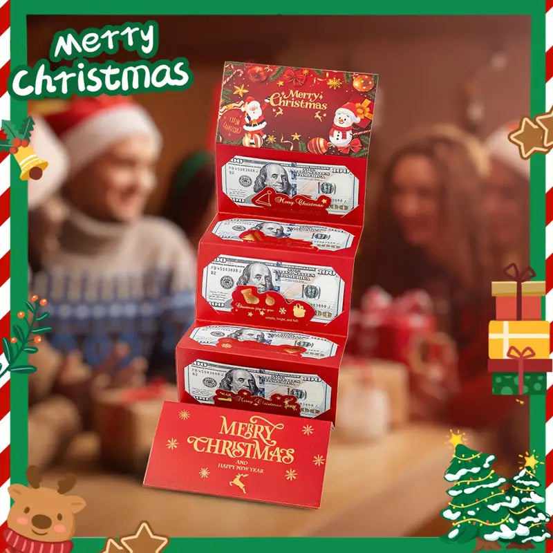 Christmas Cash Gift Envelope– A creative way to give cash this Christmas!